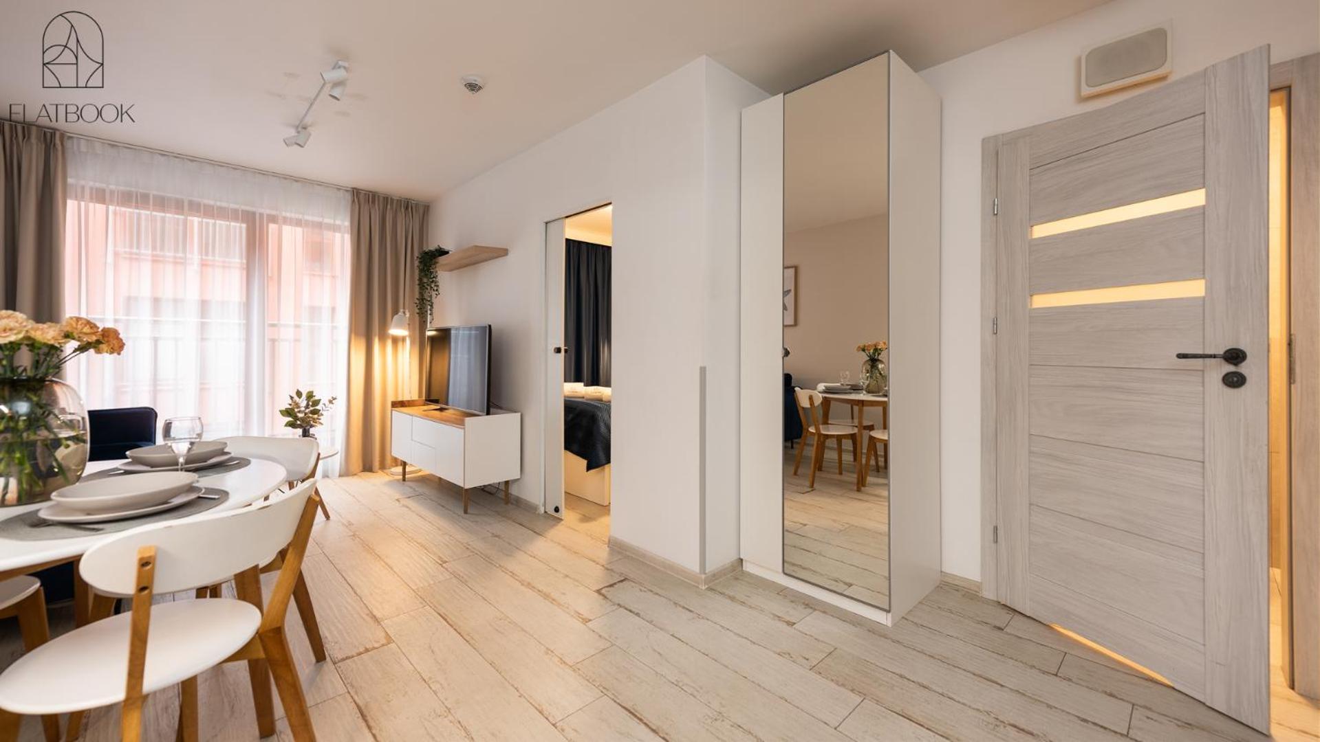 Flatbook - City Center Spa Apartments Waterlane Island Gdańsk Eksteriør billede