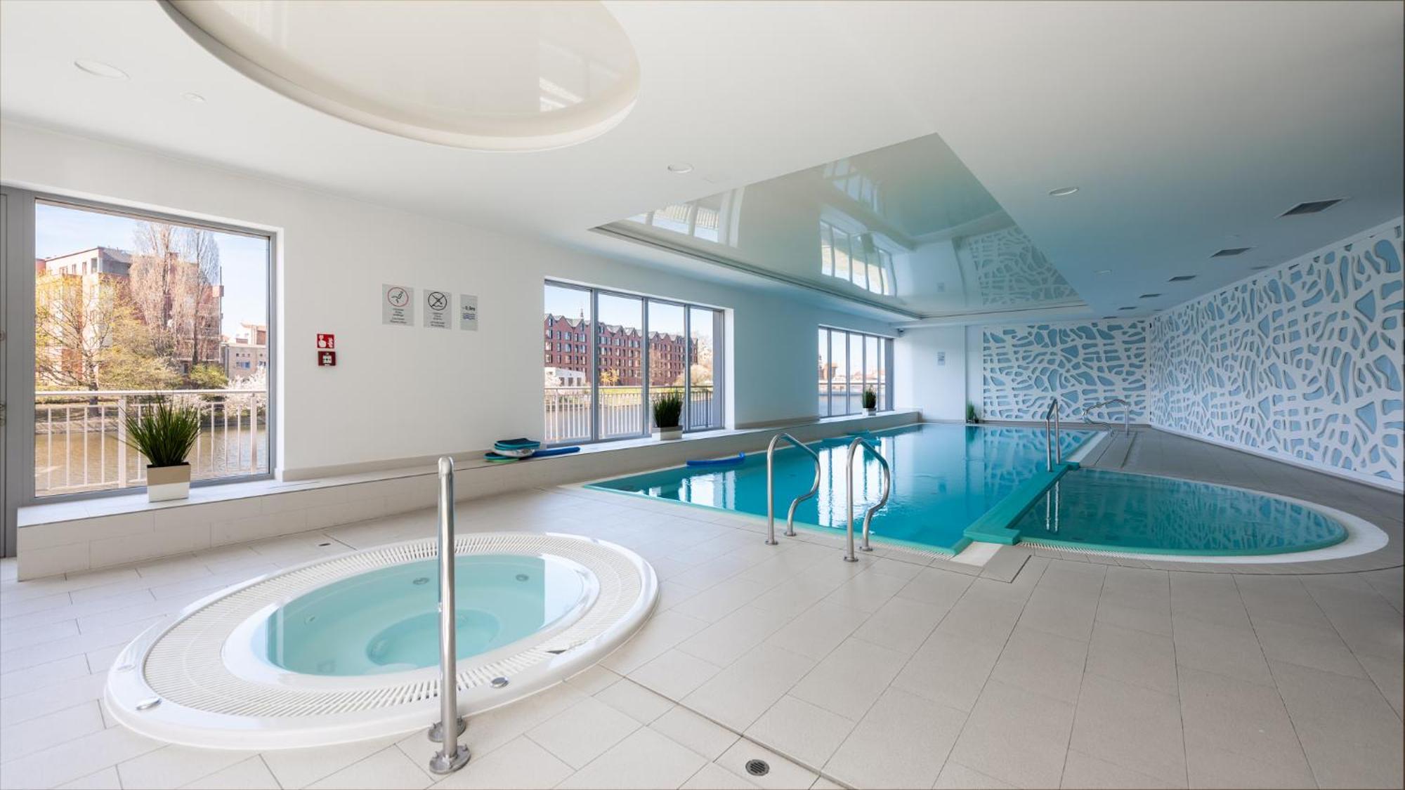 Flatbook - City Center Spa Apartments Waterlane Island Gdańsk Eksteriør billede